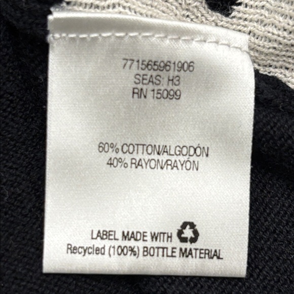 Covington Black & White Polka Dot Sweater - Picture 4 of 5